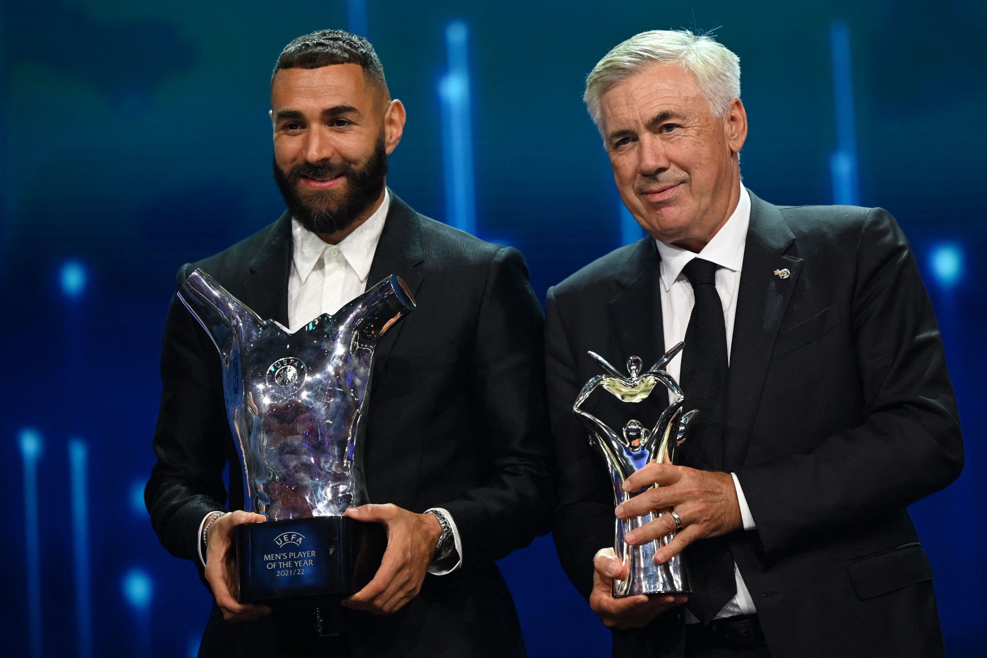 Benzema es elegido mejor jugador del año de la UEFA