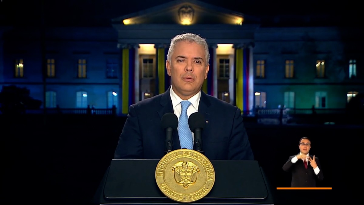 Esto Dijo Iván Duque A Los Colombianos En Su último Día Como Presidente