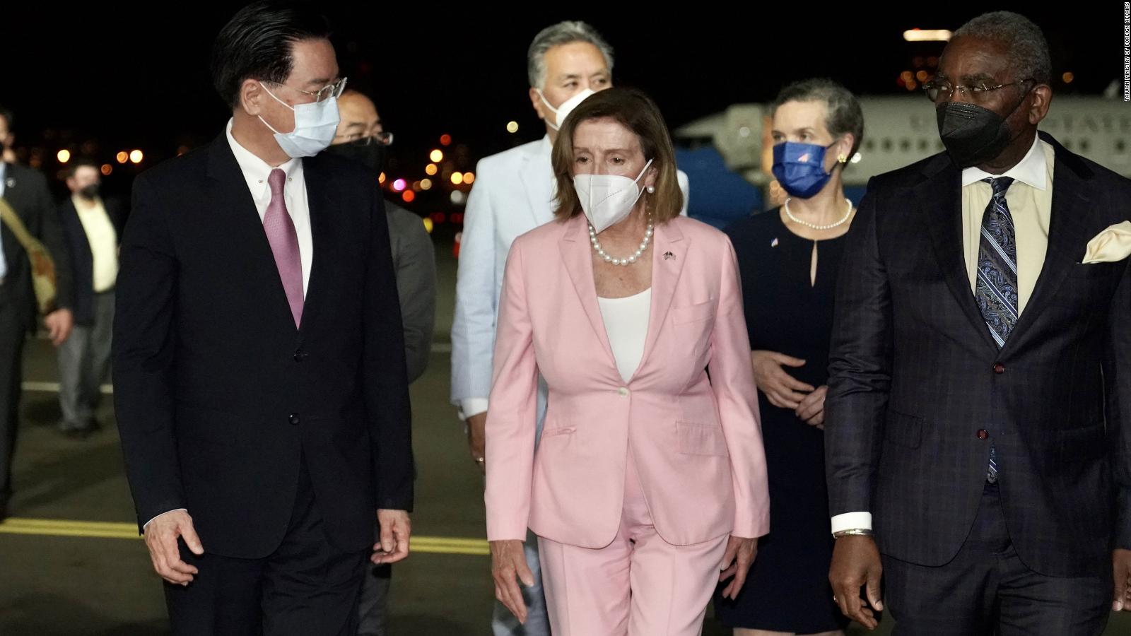 Última hora de la visita de Nancy Pelosi a Taiwán: noticias y reacciones de  EE.UU. y China