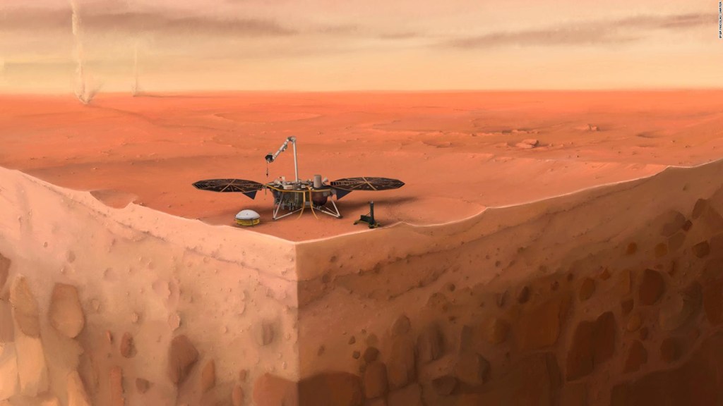 NASA Insight rejestruje dźwięk meteorytów na Marsie