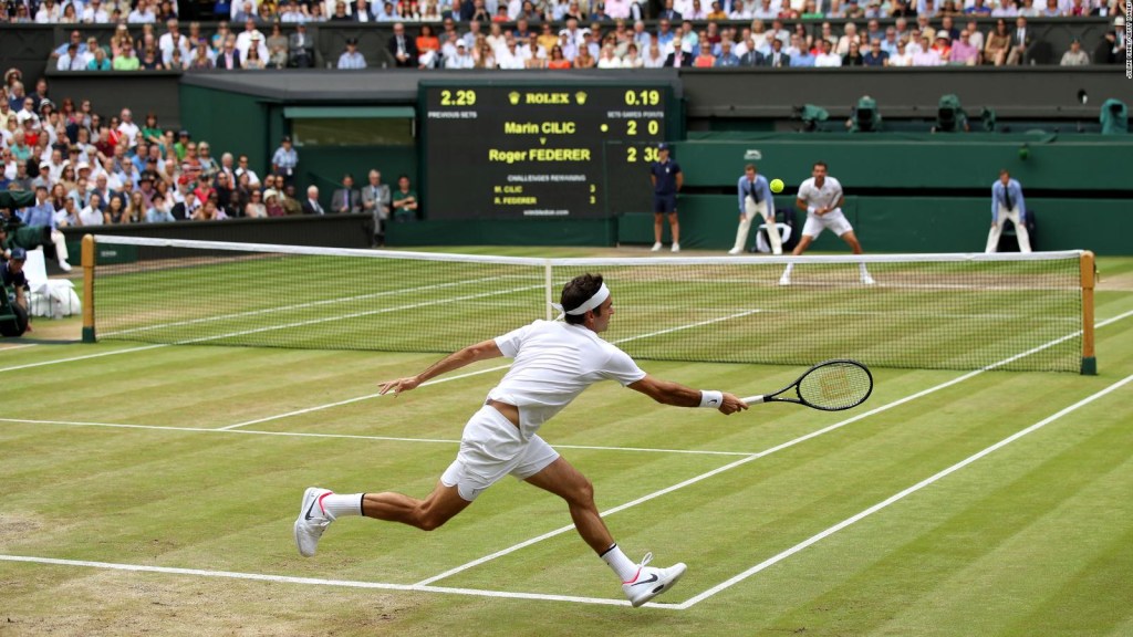 La derecha de Federer está considerada como uno de los mejores golpes del tenis.