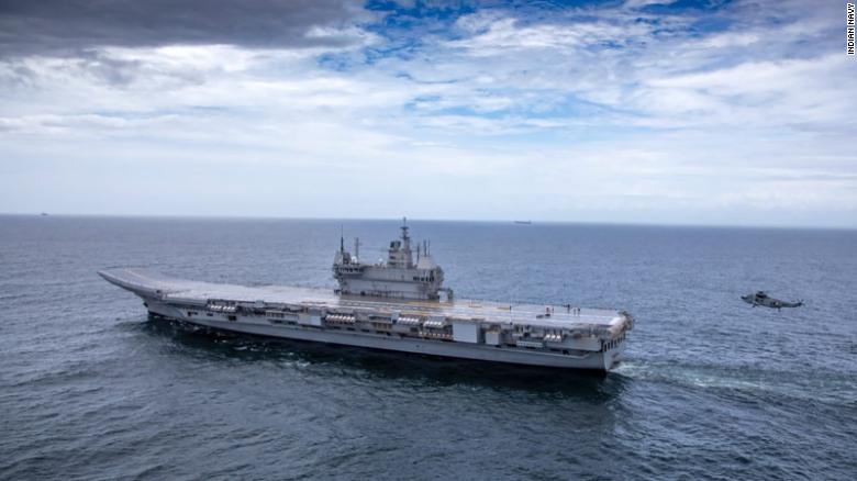 Vikrant India is an aircraft carrier