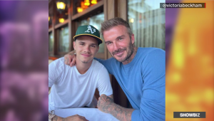 David Beckham celebra la vida de su hijo Romeo