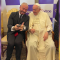 J Balvin y otros artistas internacionales visitan al papa Francisco