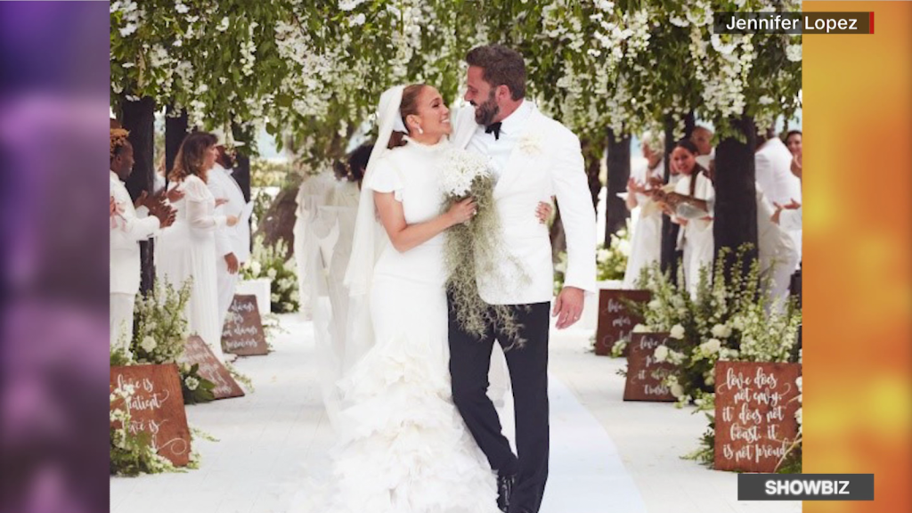 See all the details of the wedding of Jennifer Lopez and Ben Affleck