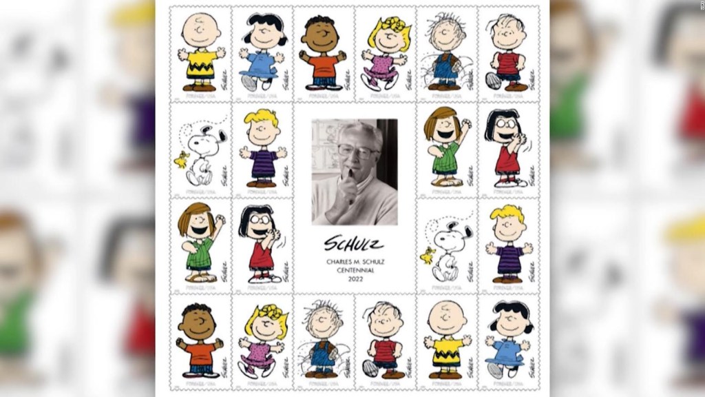 Lanzan edición de sellos con personajes de "Peanuts"