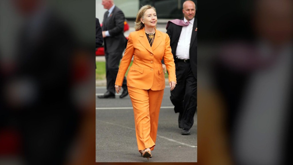Hillary Clinton reveals why she wears a pantsuit