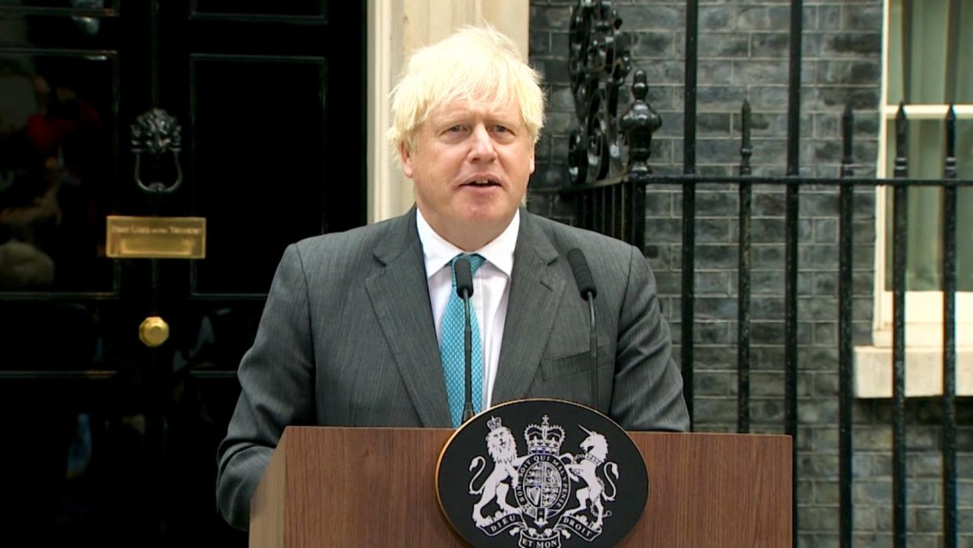 El discurso final de Boris Johnson como primer ministro