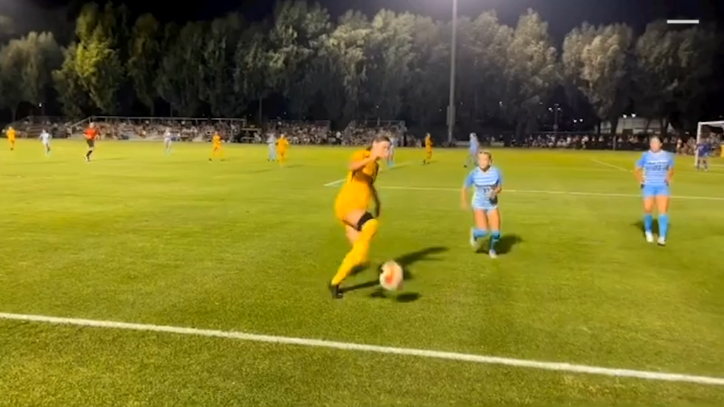 Great goal in women's football goes around the world