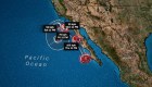 Hurricane Key passes near Southern California