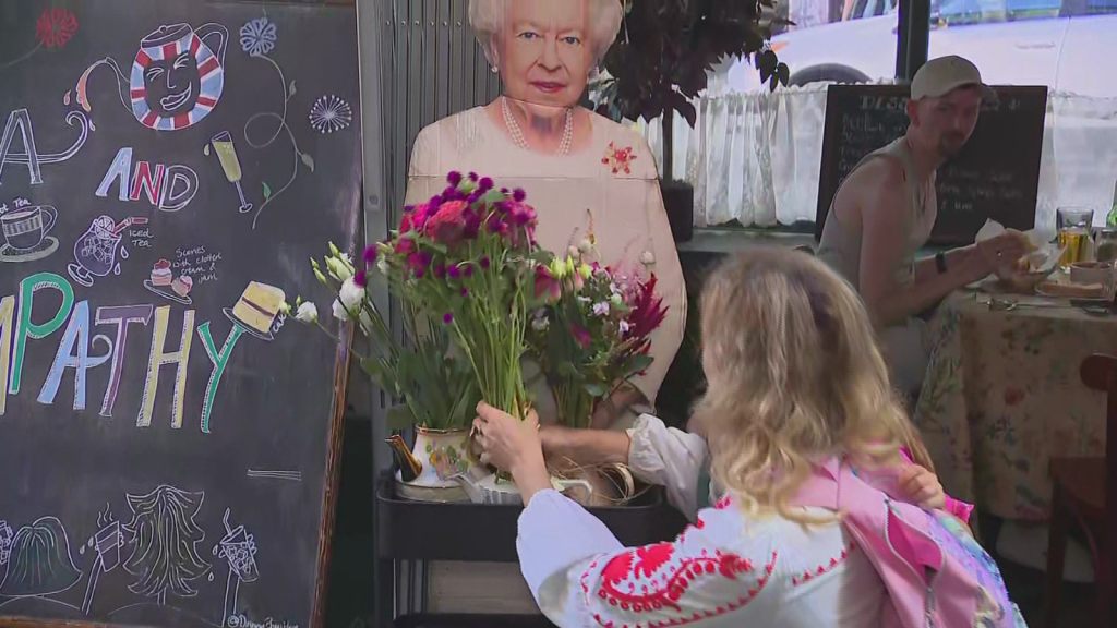 Citizens of New York bid farewell to Queen Elizabeth II