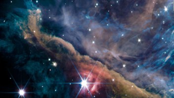 nebulosa de orión telescopio webb estrellas