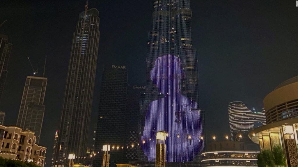 The Burj Khalifa commemorates Elizabeth II