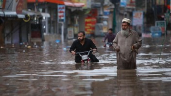 Inundaciones en Pakistán tardarían 6 meses en bajar nivel