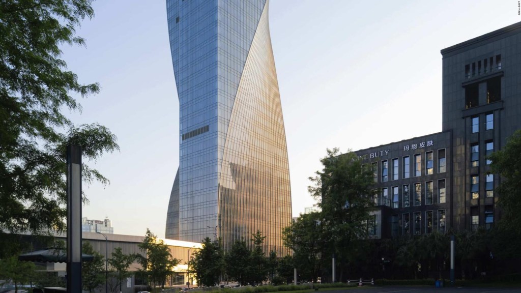 Meet China's new twisted tower