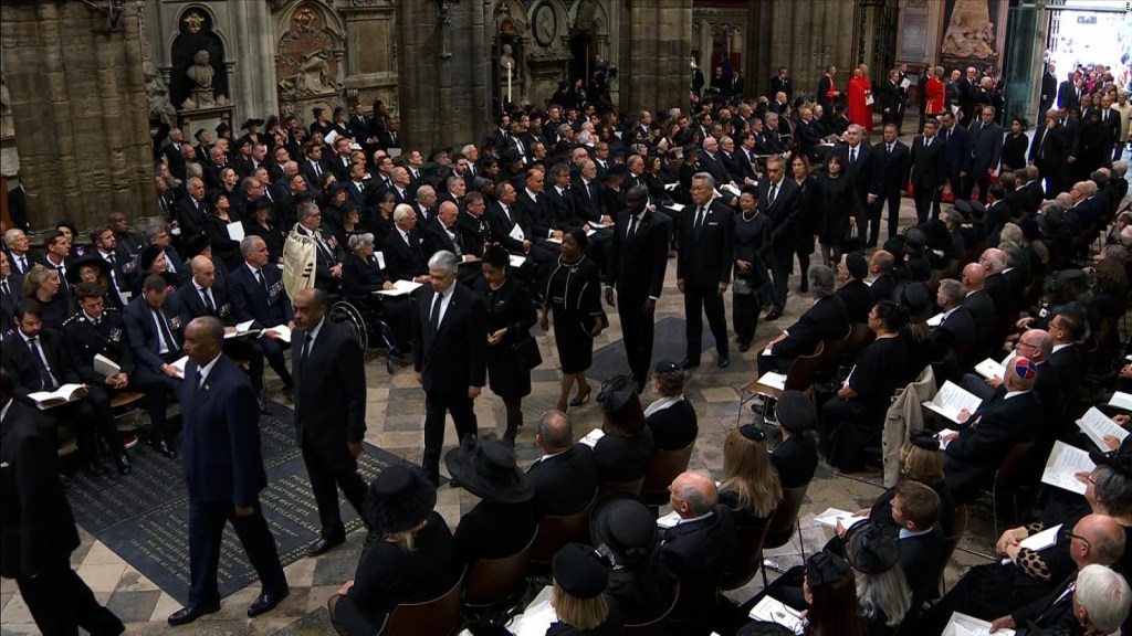 See which leaders were invited to Elizabeth II's funeral