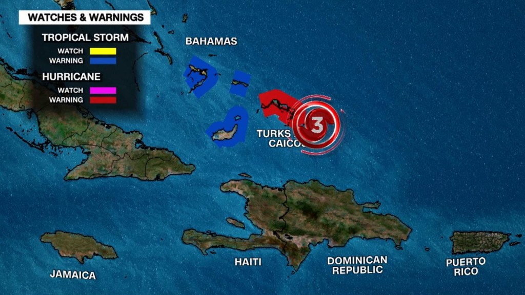 Hurricane Fiona continues to advance through the Caribbean