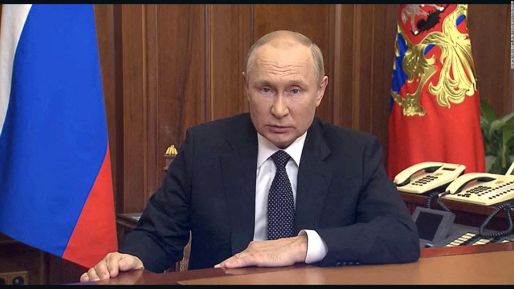 Putin announces "partial mobilization" of civilians for war