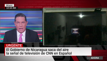CIDH: Bloqueo de CNN en Nicaragua, operación de censura