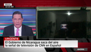 El Gobierno de Nicaragua saca del aire la señal de CNN en Español