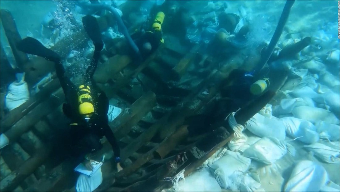 Descubren un naufragio de más de 1200 años de antigüedad en Israel