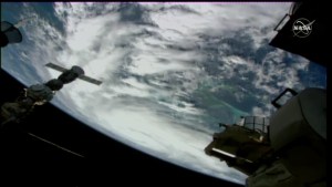 Impresionante video muestra al huracán Ian desde el espacio