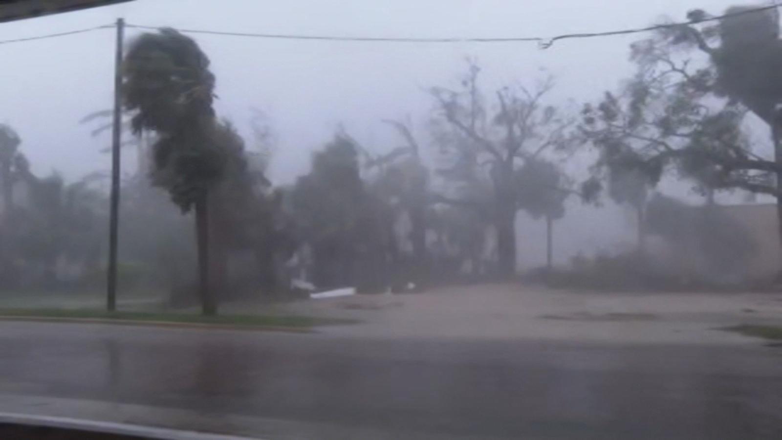Questo è stato il passaggio dell’occhio dell’uragano a Punta Gorda, in Florida