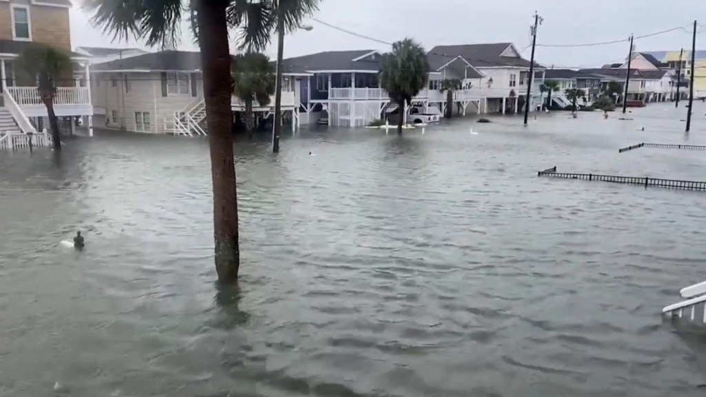 South Carolina records severe flooding by Ian