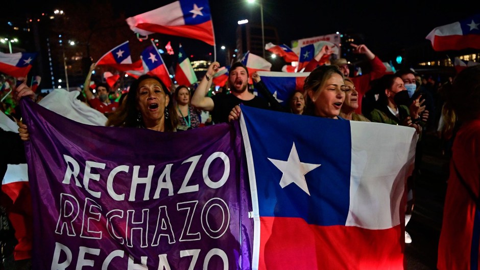 Más del 60% de los votantes chilenos rechazaron la nueva Constitución de Chile