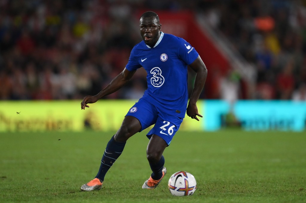 El defensa Kalidou Koulibaly en el partido de Chelsea contra Southampton, el 30 de agosto de 2022.
