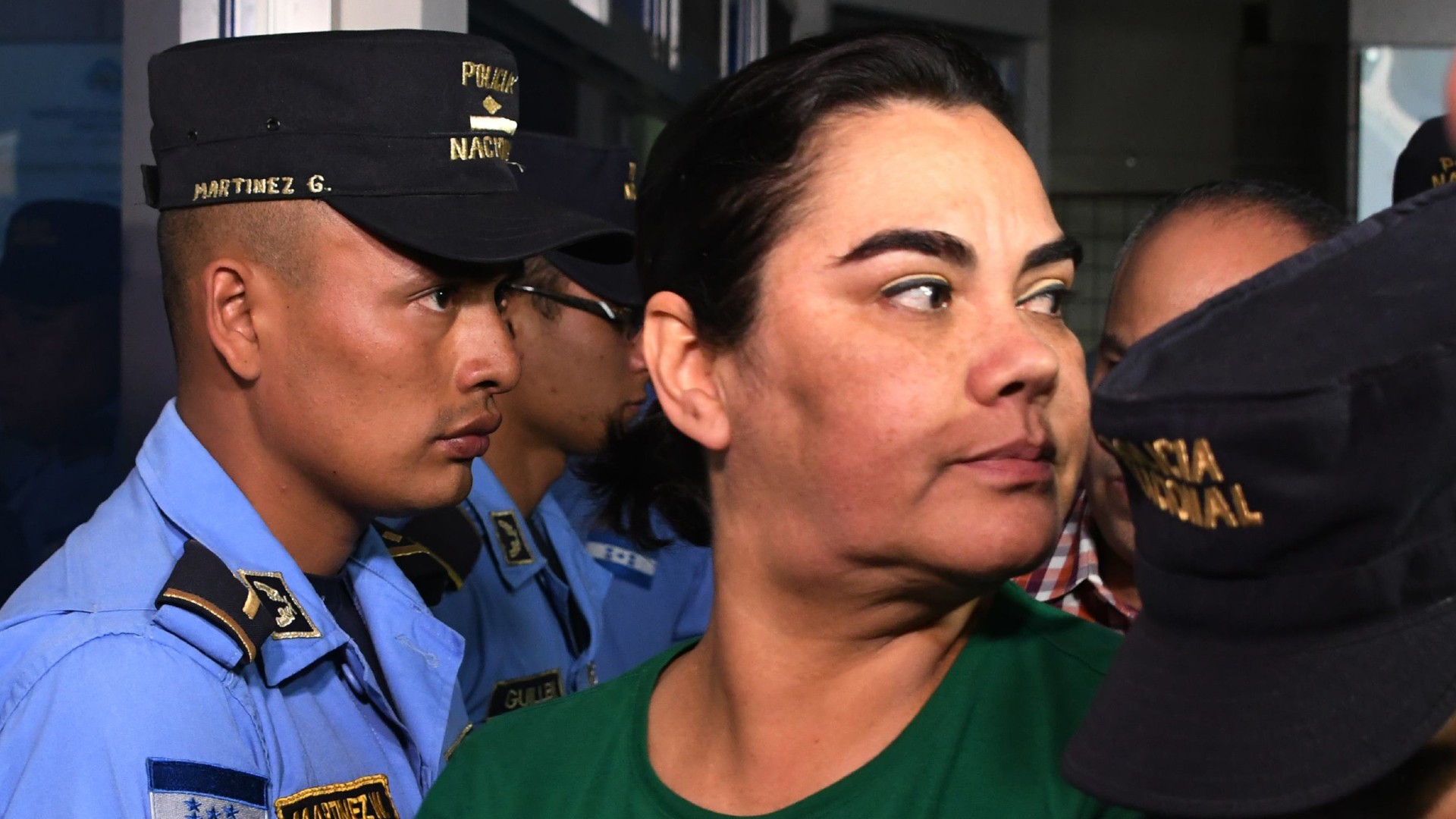 Exprimera dama hondureña Rosa Elena Bonilla condenada por corrupción