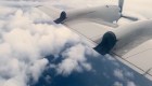 Ojo del huracán Ian visto desde un avión cazatormentas - Reuters/NOAA