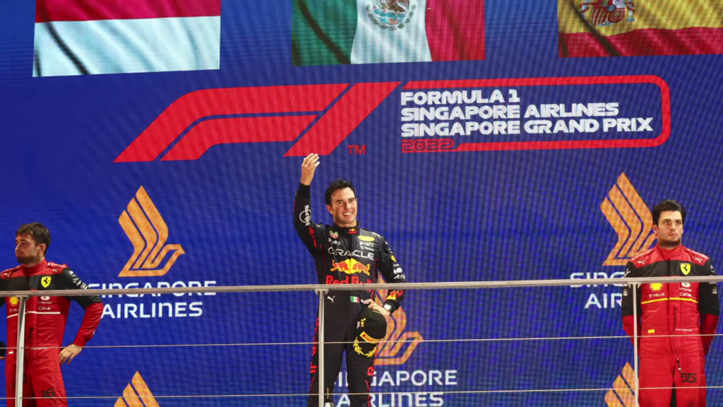 Sergio Pérez se acerca al segundo puesto en la F1