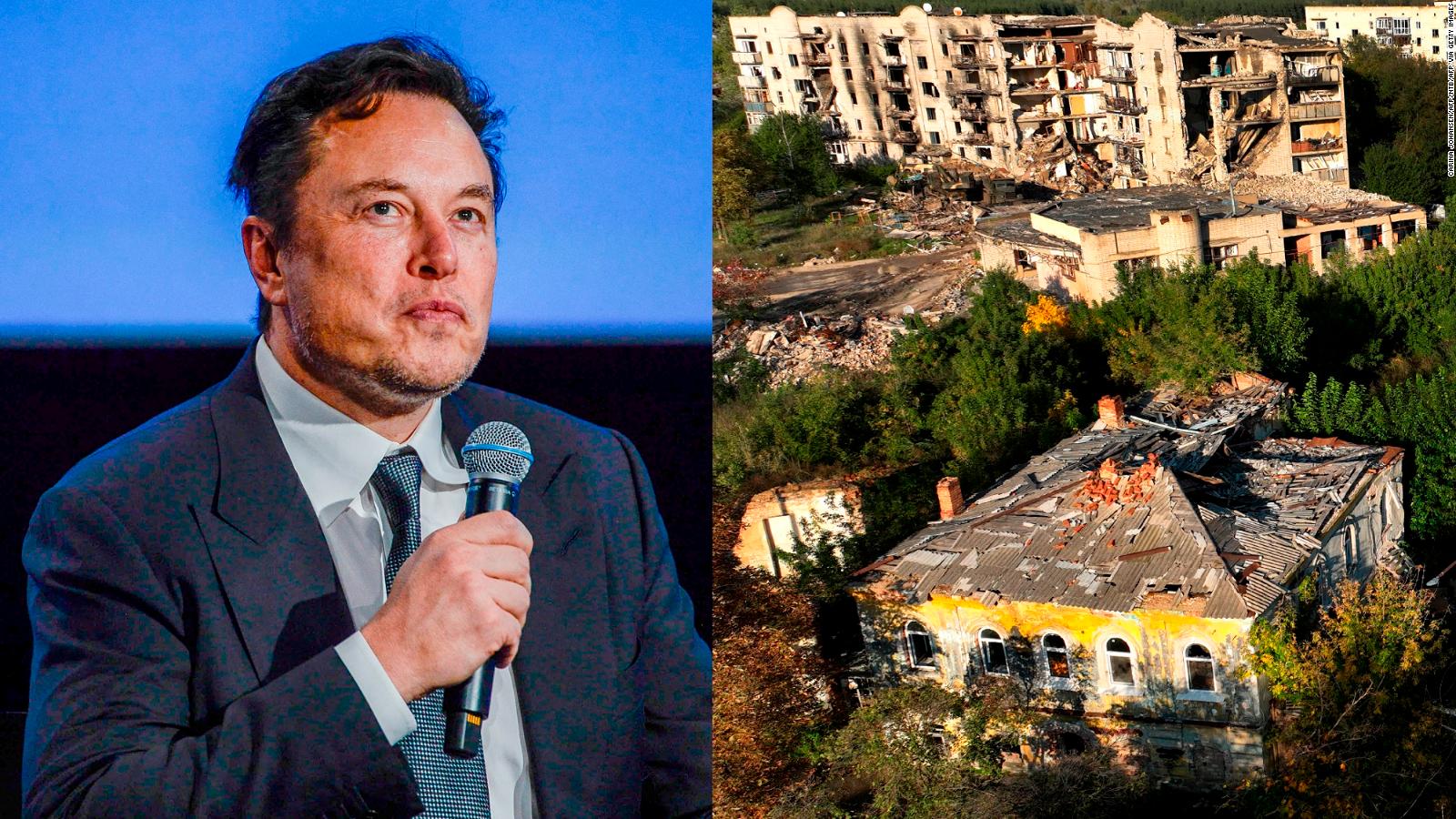 Lo que Elon Musk de la guerra en Ucrania piensa