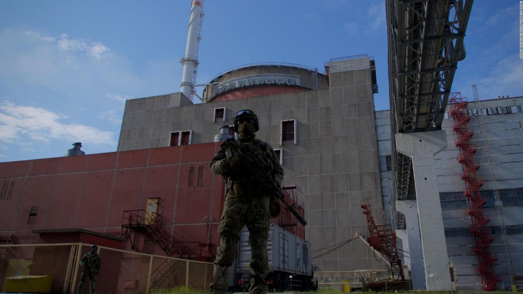 Russia claims the Zaporizhia nuclear power plant as its own