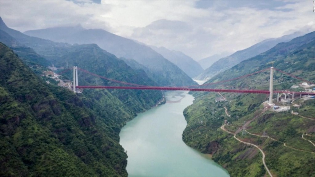 See the longest suspension bridge in the world