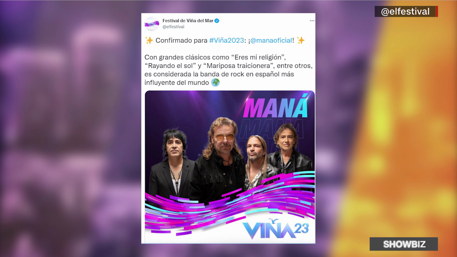 Viña del Mar confirms the names of some of the artists for 2023 The