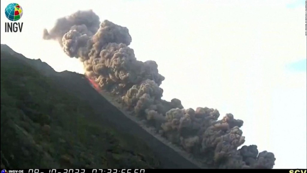Questa è la catastrofica eruzione del vulcano Stromboli in Italia