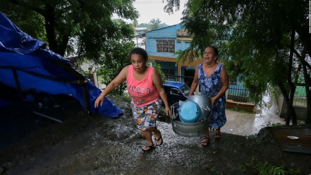 Así quedó una localidad de El Salvador tras la tormenta Julia