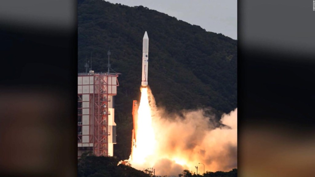 Japan itself destroyed a rocket carrying satellites