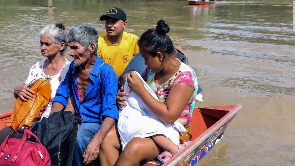 Mirá la devastación que dejó Julia en Honduras