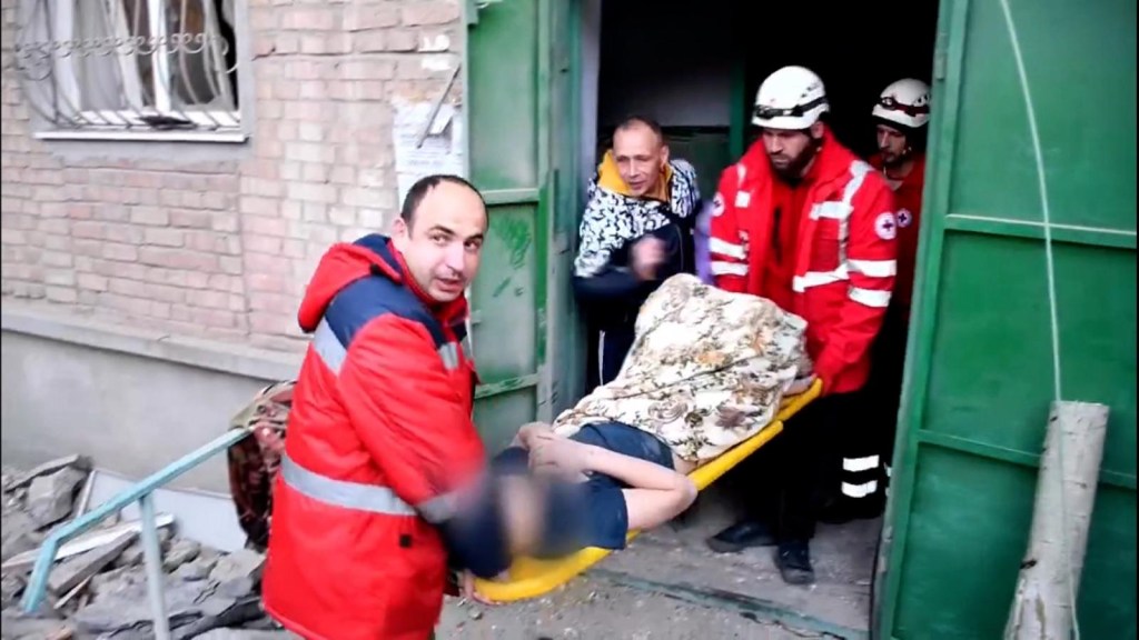 Boy dies after being rescued from building rubble