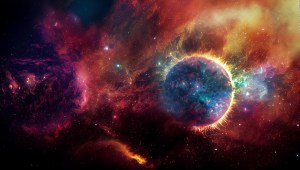 El telescopio Hubble detecta un choque "titánico" de dos estrellas
