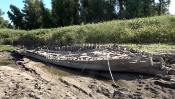 El tesoro que revela la sequía severa en el fondo del río Mississippi