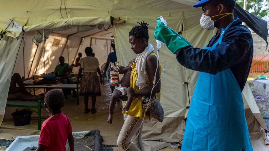 Brote de cólera exacerba la crisis sanitaria y política de Haití
