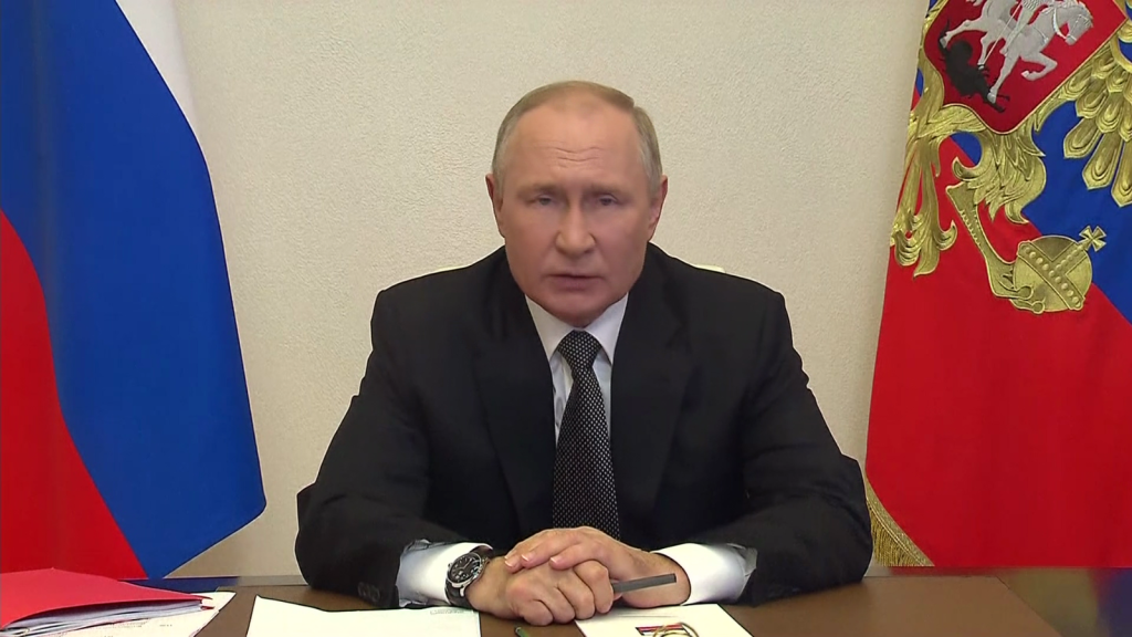 Putin declara ley marcial en territorios de Ucrania anexionados