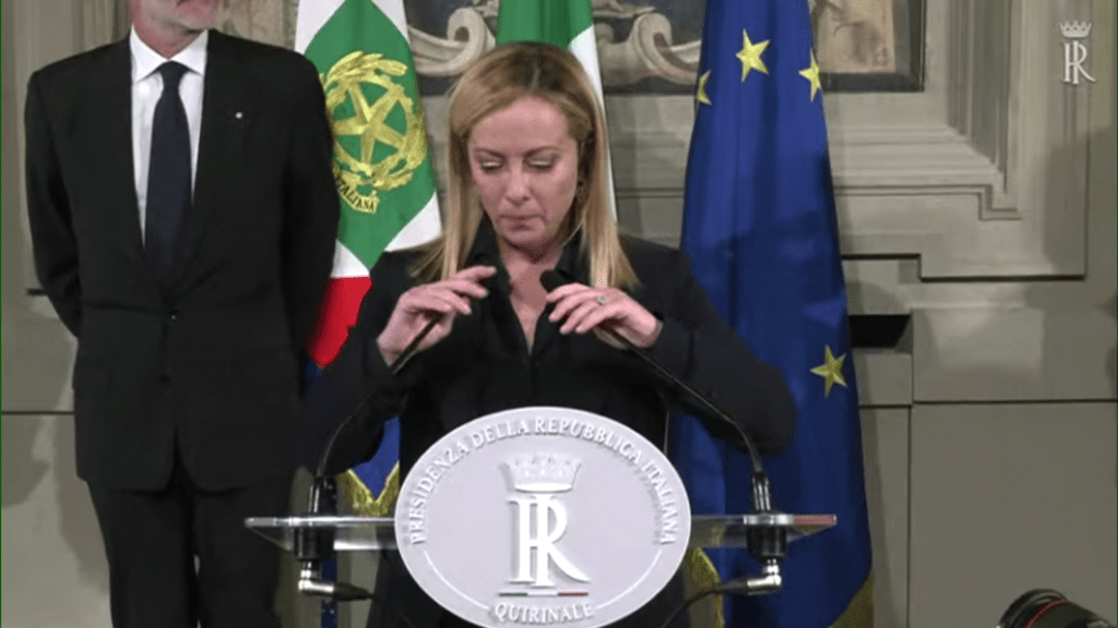 Giorgia Meloni è già Presidente del Consiglio d'Italia