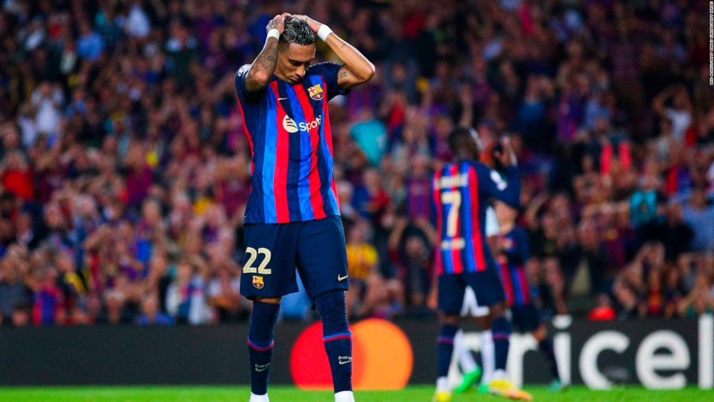 FC Barcelona al borde del abismo en la Champions League