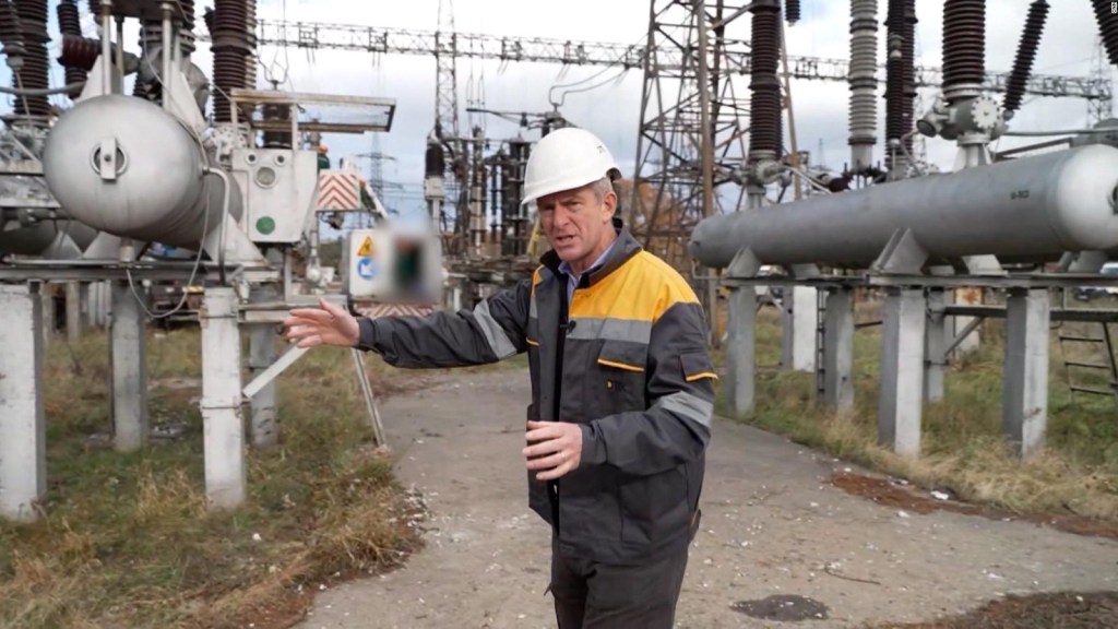 CNN tours a power plant in Ukraine that was attacked by Russian forces
