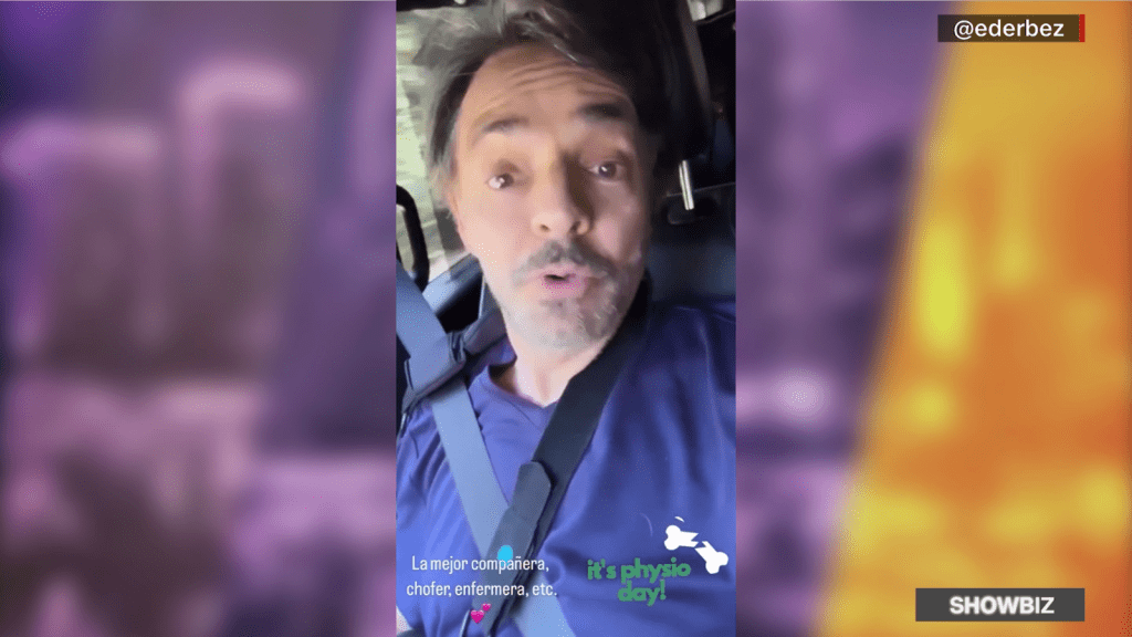 Eugenio Derbez faces pain in his physical recovery